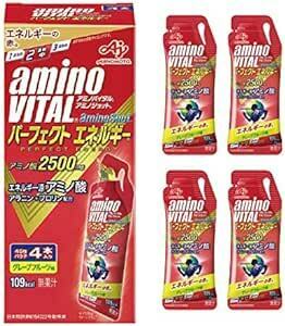 味の素 アミノバイタル アミノショット パーフェクトエネルギー グレープフルーツ味 アミノ酸 2500mg アラニン プロリン 栄