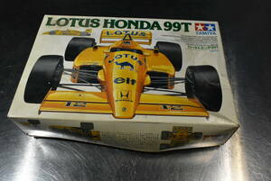 Qm530 絶版 1987年製 Tamiya 1:20 Lotus Honda 99T グランプリコレクション ロータス・ホンダ 箱 デカール 部品取 60サイズ