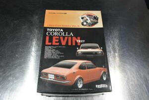 Qm582 【新品 未開封保管品】 I REV CAR SERIES VOL.5 TOYOTA COROLLA LEVIN TE27 フジミ模型1:24 トヨタ カローラ レビン TE27 60サイズ