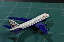 Qm678 Vintage British Airwaysin Boeing 747 Die Cast Model ブリティッシュ エアウェイズ ミニカー ダイキャスト 稀少 定型 レターパック_画像3