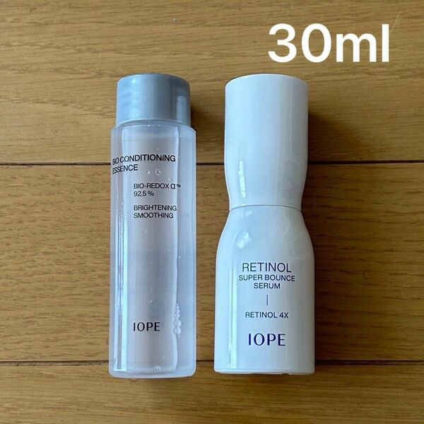 IOPE アイオペ レチノールスーパーバウンスセラム 30ml バイオコンディショニングエッセンス 2点セット