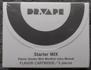 【新品未開封】DR.VAPE フレーバーカートリッジ　スターターMIX　送料無料