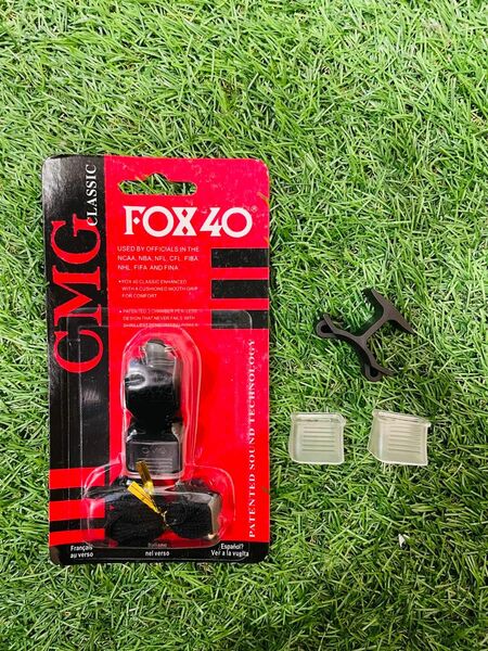 【未使用新品】 サッカー 審判 FOX40 ホイッスル 3点セット