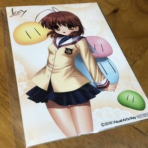 【即決/送料無料】 key CLANNAD クラナド 古河渚 イラストカード 非売品 中古