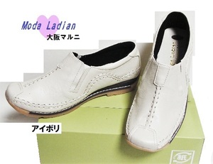 《新品》〇【Moda Ladian】軽量スリポンタイプ★2403/アイボリ/24.5㎝★