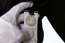 ヴェルサーチ ベルサーチ メンズ シルバー バロック ロゴ スエットパーカー ブラック サイズL VERSACE 1006498 1A04509 1B000 BLACK 新品_画像10