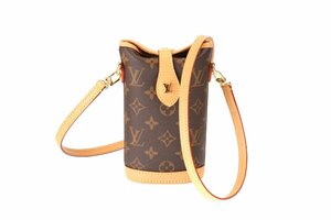 ルイヴィトン フォールドミーポーチ モノグラム ショルダーバッグ LOUIS VUITTON M80874 中古品 USED 美品 Aランク/6831