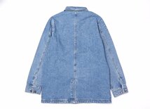 ディッキーズ メンズ カバーオール デニム・チョア・コート サイズS DICKIES DENIM CHORE COAT DK0A4Y3E LW01 DENIM_画像5