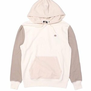 ディッキーズ スエットパーカー エディーヴィル オフホワイト サイズL トリコロール DICKIES HOODIE EDDYVILLE DK0A4YAD C581 OFF WHITE