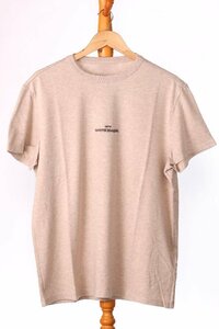 メゾンマルジェラ メンズ ロゴ ジャージ Tシャツ ベージュ サイズ46 MAISON MARGIELA S50GC0659 S23984 114M BEIGE 新品