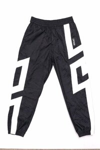 ヴェルサーチ ベルサーチ ナイロン パンツ ブラック グレカロゴ サイズ48 Versace Giubbino Con Logo NYLON TRACK PANTS 新品/2