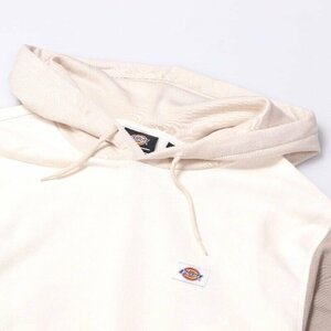 ディッキーズ スエットパーカー エディーヴィル オフホワイト サイズM トリコロール DICKIES HOODIE EDDYVILLE DK0A4YAD C581 OFF WHITE