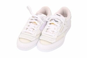 メゾンマルジェラ X リーボック コラボ スニーカー ホワイト サイズ40 約25.5cm MARTIN MARGIELA X Reebok Club C 'Memory Of' S37WS0587