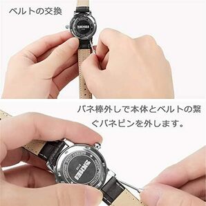 [ColiChili] 120 点 セット腕時計バンド調整 時計ベルト交換 修理 工具 品質が良い 108本バネ棒付きの画像4