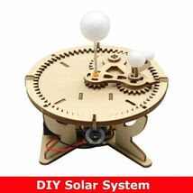 CE006:子供用ソーラーシステムモデル 科学玩具 教育用科学実験キット 日曜大工 太陽_画像2