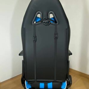 AK RACING ゲーミングチェア 座椅子 極坐 ブルーの画像3