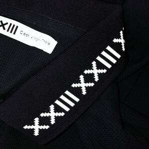 XXIII C’est Vingt-Trois セバントゥア ドライメッシュ 半袖 ポロシャツ Lサイズ 日本製 黒 ブラックの画像4