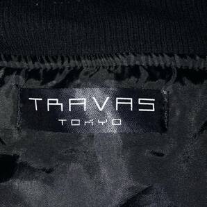 TRAVAS TOKYO トラバス トーキョー くま スカジャン ブルゾン ジャケット ナイロン フリーサイズ サテンの画像5