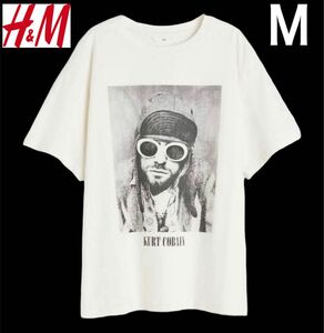 新品 H&M × カートコバーン NIRVANA コラボ Tシャツ M