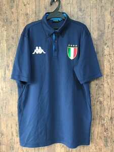 ss_0461y ★定形外 配送★ 特大サイズ 2XO (3XL) アルペン別注 カッパ ゴルフウェア 半袖ポロシャツ ボタンダウン クイックドライ メンズ