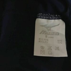 r1_0198y ★定形外 配送★ ミズノ mizuno 85UD200 シンプル ベーシック 光沢ネイビー ショートスパッツ型 男子競泳水着 水泳 練習 Sの画像3