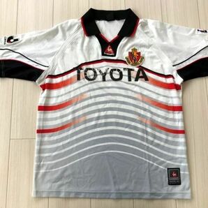 r1_0253y ★定形外 配送★ 選手支給品 Jリーグ 名古屋グランパスエイト 2001年～2002年 Away 半袖 ユニフォーム ルコック 製 メンズ O-XOの画像1