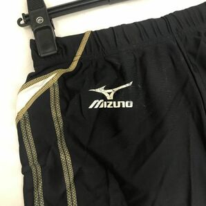 r1_6857f ★定形外 配送★ Mizuno ミズノ 陸上競技 ロングコンプレッション レーシングタイツ ジップ付き メンズ Oサイズの画像3