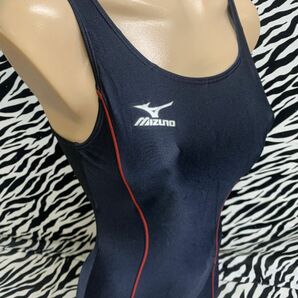 r1_6948f ★定形外 配送★ Mizuno ミズノ 競泳水着 スパッツタイプ 光沢ブルー系 Sサイズの画像3