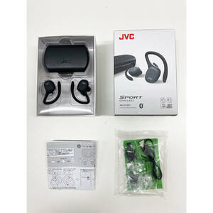 JVCケンウッド JVC HA-ET45T-B ワイヤレススポーツヘッドホン ブラック イヤホン　ジャンク