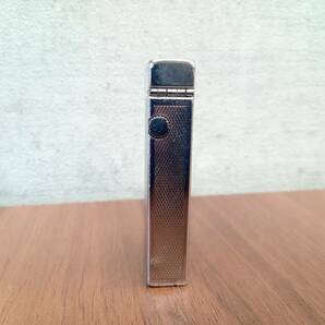 #1212【dunhill ダンヒル MADE IN SWITZERAND スイス PATENTED シルバーカラー ガスライター ローラー式 着火未確認(火花OK)】の画像6