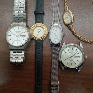 #69A 時計 おまとめ 37個 SEIKO/CITIZEN/CASIO/pierre cardin/WALTHAM/TECHNOS 他 自動巻 クォーツ ソーラー 電波 ジャンク 稼働もありの画像7