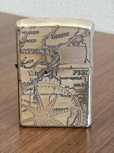 #861AL ZIPPO FISH DELTA MADE IN U.S.A. ジッポー アメリカ ライター 着火未確認