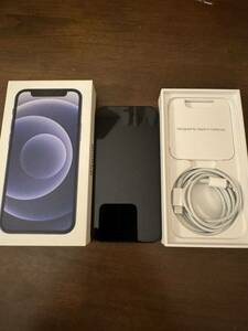 【超美品バッテリー99%】Apple iPhone 12mini 256GB SIMフリー ブラック 