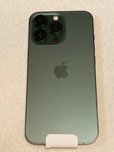 【バッテリー100%】iPhone 13 pro 128GB アルパイングリーン SIMフリー 美品