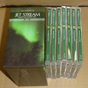 【ジャンク/大判解説書欠品】7枚組CD:JET STREAM OVER THE NIGHT SKY 第一集 / ユニバーサル(OCD-4501/7) 城達也 ジェットストリームの画像3