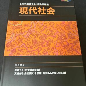 現代社会　共通テスト　 総合問題集　河合塾