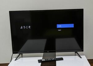 2021年製！ TCL 32V型 Android TV液晶テレビ 32S516E 