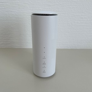 au UQ WiMAX Speed Wi-Fi HOME 5G L11 ZTE ホームルーター ホワイト 白の画像2