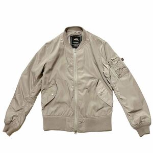 漢の1着 メンズ ALPHA INDUSTRIES アルファインダストリーズ アーバンリサーチ TA1007-8069 MA- 1 グレー S US AIR FORCE 薄手