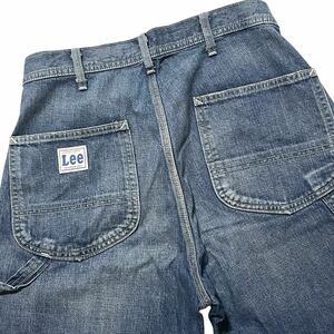 .. 1 надеты Lee Lee Denim pe Inter LM7288 S W31 painter's pants переиздание 288 б/у обработка цепь стежок 