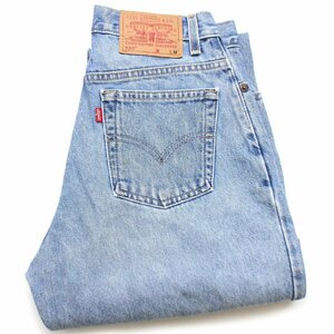 ★00s Levi'sリーバイス 550 デニムパンツ 6 MIS M★SDP797 オールド ジーンズ テーパード ルーズ ワイド バギー ストーンウォッシュ