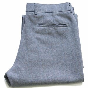 ★80s Levi'sリーバイス ACTION SLACKS グレンチェック スラックス ポリエステルパンツ w34★ビンテージ オールド 格子柄 ワイド