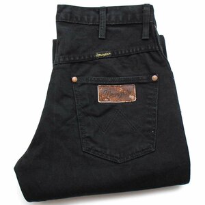 ★ 00S Турецкий Wrangler Wrangler Wrangler Alaska Boots Cut Black Denim Pants W31 L30 ★ SDP2608 евро джинсы Страна