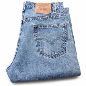 ★00s メキシコ製 Levi'sリーバイス 505 デニムパンツ w34 L32★SDP654 オールド ジーンズ ストレート ストーンウォッシュ