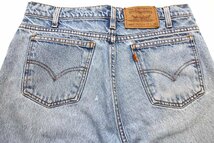 ★90s Levi'sリーバイス 550 デニムパンツ w33 L34★SDP616 オールド ビンテージ ジーンズ テーパード ルーズ ワイド バギー ヒゲ_画像5