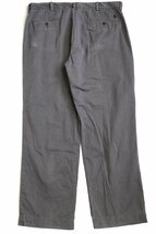 ★00s ポロ ラルフローレン PRESTON PANT コットン チノパン グレー w36 L30★241 オールド クラシック トラウザーズ ワイド_画像3