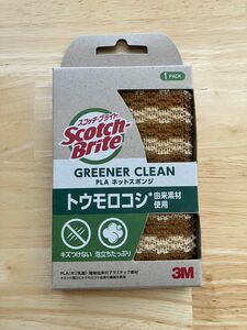 スコッチブライト GREENER CLEAN PLA ネットスポンジ SCOTCH BRIGHT