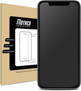 Mothca アンチグレア 強化ガラス iPhone 11/iPhoneXR対応 ガラスフィルム さらさら 保護フィルム ゲームフ