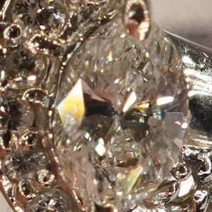 ダイヤ 0.55ct 10号 pt900 大網てんとう虫 E17-805-2の画像6