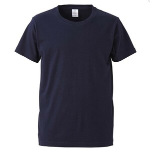 UnaitedAthle 4.7oz ファインジャージーTシャツ5745-01【086ネイビー・XLサイズ】アウトレット特価、運賃無料で 即決480円★